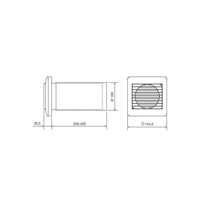 Venture Industries - accessories - wall set with grille