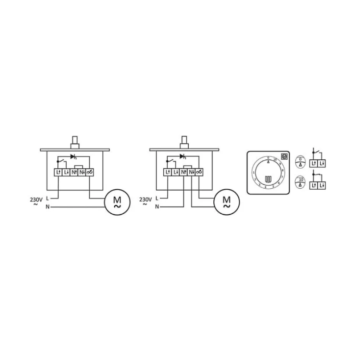 Venture Industries - Zubehör - Thyristor-Drehzahlregler REB