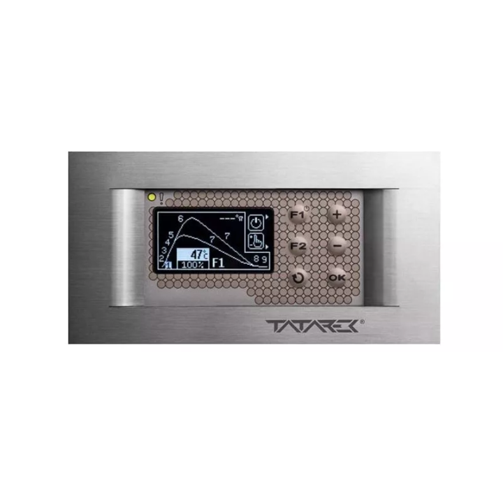 Tatarek - sterownik do kominków z systemem akumulacji ciepła RT-08 OS Grafik Titanium Design