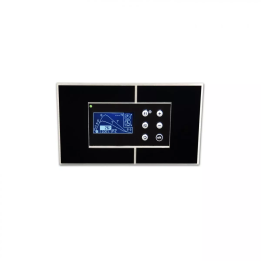 Tatarek - fireplace controller with heat accumulation system RT-08 OS Grafik Black Design