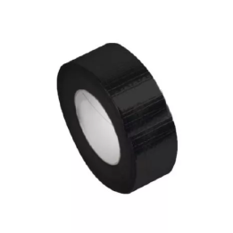 Xplo Foils and Tapes - reinforced aluminum tape, matt black, Glasgelege Tape