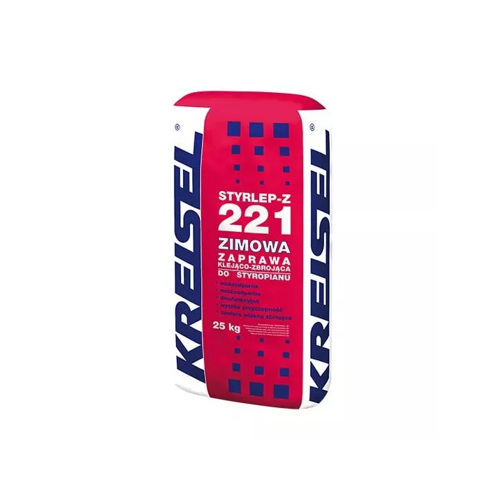 Kreisel - Styrlep-Z 221 winter adhesive-reinforcing mortar for polystyrene
