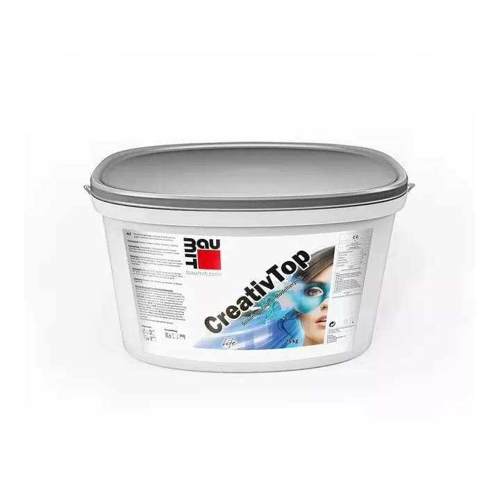Baumit - tynk dekoracyjny modelowany CreativTop Pearl