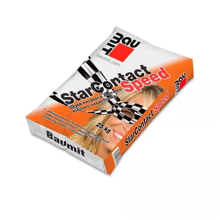Baumit - StarContact Speed quick-setting adhesive and leveling mortar