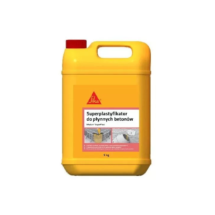 Sika - domieszka do betonu uplastyczniająca / upłynniająca SikaCem SuperPlast