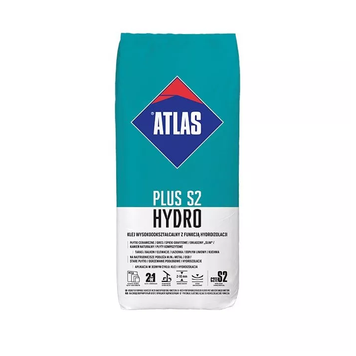 Atlas - highly deformable adhesive with waterproofing function Plus S2 Hydro