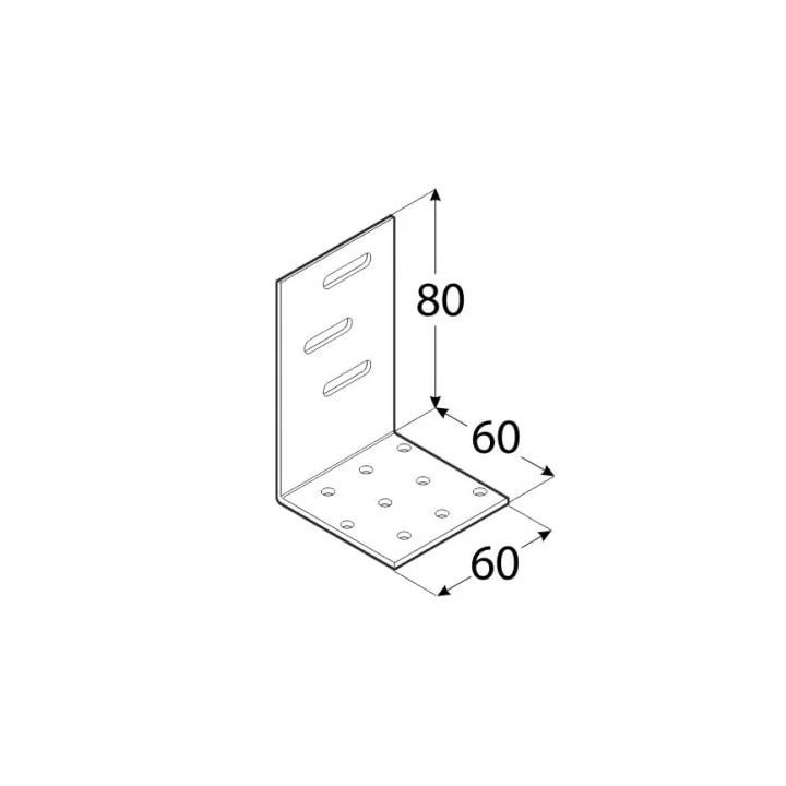 Domax - angle bracket with KMR regulation