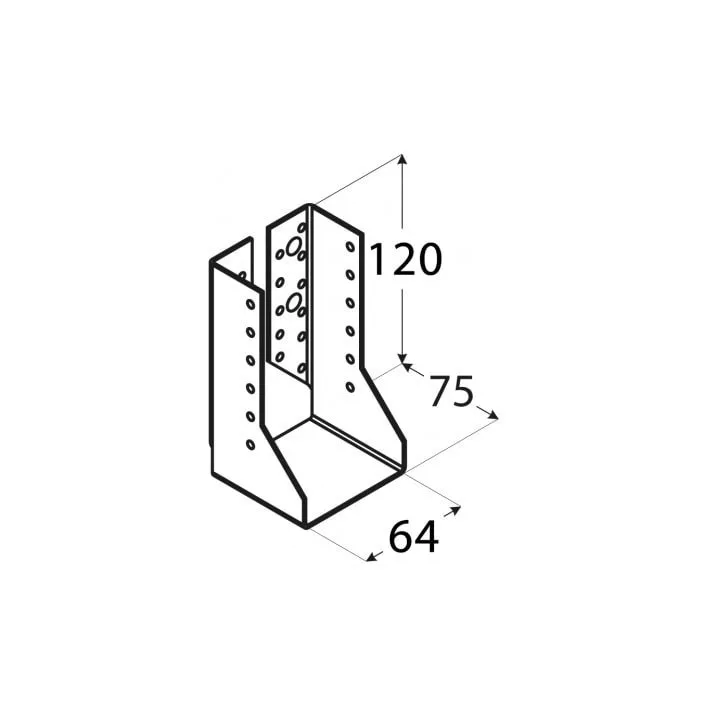 Domax - WBZ bent beam hanger