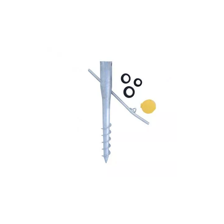 Domax - screw-in column base with PWO distance