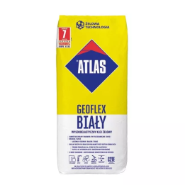 Atlas - klej żelowy wysokoelastyczny Geoflex Biały
