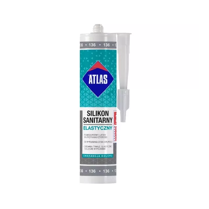 Atlas - silikon sanitarny elastyczny