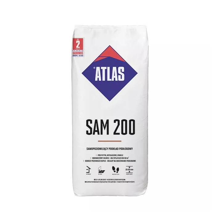 Atlas - SAM 200 quick-setting self-leveling underlay