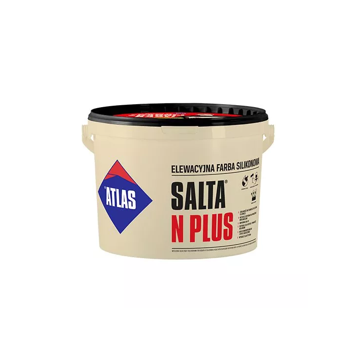 Atlas - Salta N Plus Silikon-Fassadenfarbe (AN-PLUS-SAH)