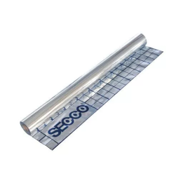 Secco - metallized insulation foil for Alufloor underfloor heating