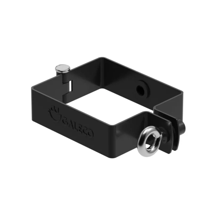Galeco - quadratisches PVC-System - Metallklemme für den Dübel