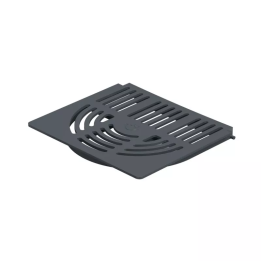 Galeco - square PVC system - flap above the basket for the settling tank