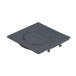 Galeco - system kwadratowy PVC - klapka pod rurę okrągłą do osadnika