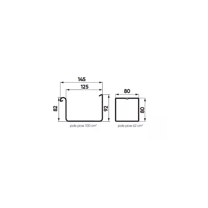 Galeco - Vierkantsystem STAHL - Rohr