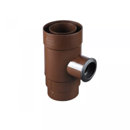 Galeco - PVC-Halbkreissystem - Regenwasserverschluss