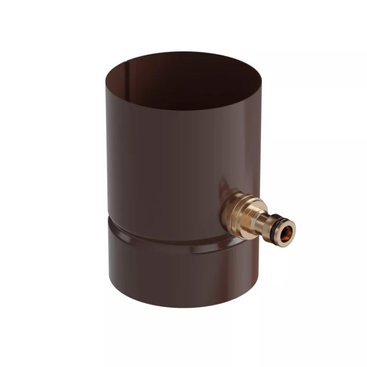 Galeco - semicircular system STEEL - rainwater trap with a connection to a garden hose