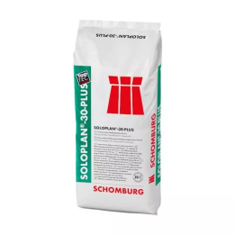 Schomburg - self-leveling mortar reinforced with Soloplan-30-Plus fibers