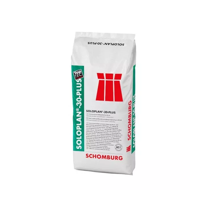 Schomburg - self-leveling mortar reinforced with Soloplan-30-Plus fibers