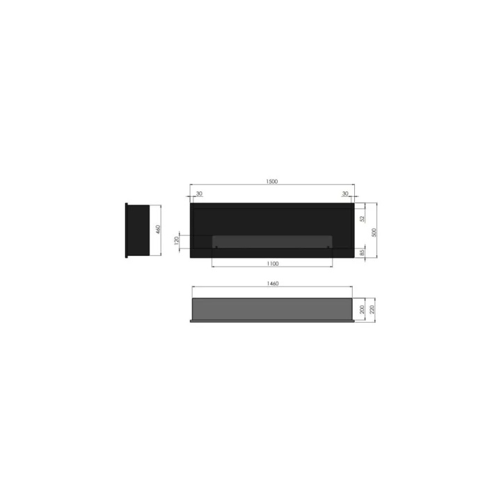 Infire - biokominek Inside 1500