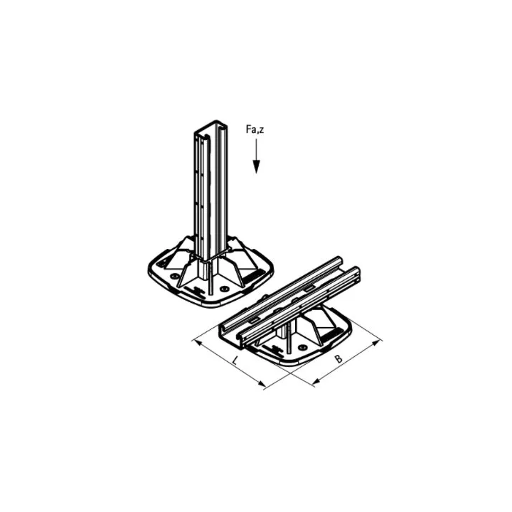 Walraven - system podpór dachowych Yeti 130 BIS