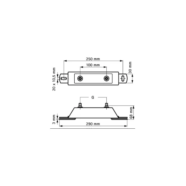 Walraven Sicherungspunkte, Basiselement dB - FiX® 80 BIS
