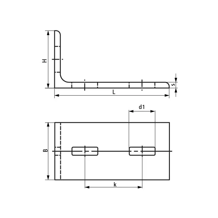 Walraven - 90 ° connector for Maxx profiles