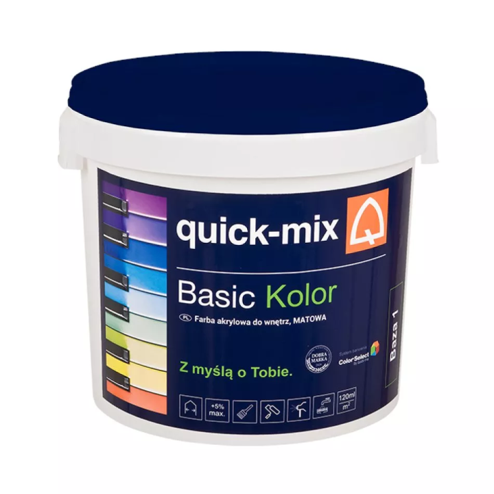 Quick-Mix - Acryl-Innenfarbe, Grundfarbe matt