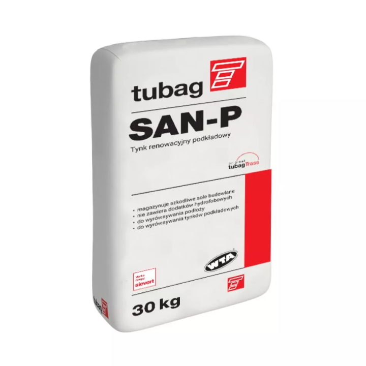 Tubag - tynk renowacyjny podkładowy SAN-P