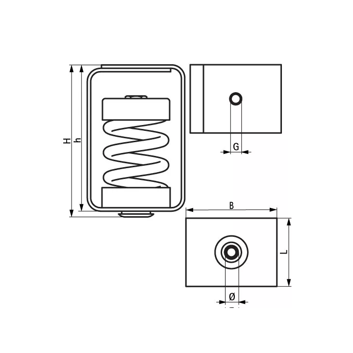 Walraven - izolator sprężynowy VibraTek HS-1X