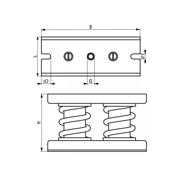 Walraven - amortyzatory sprężynowe VibraTek MS-2X