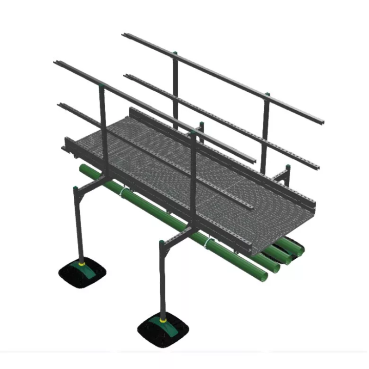 Walraven - zintegrowane przejścia i mocowania instalacji IWPS H100 W100 L300