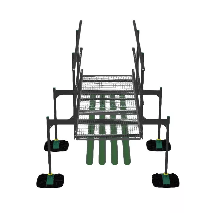 Walraven - zintegrowane przejścia i mocowania instalacji IWPS H100 W100 L300