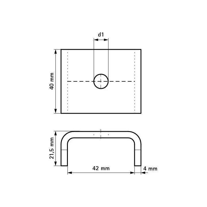 Walraven - podkładki U BIS Strut (BUP1000)