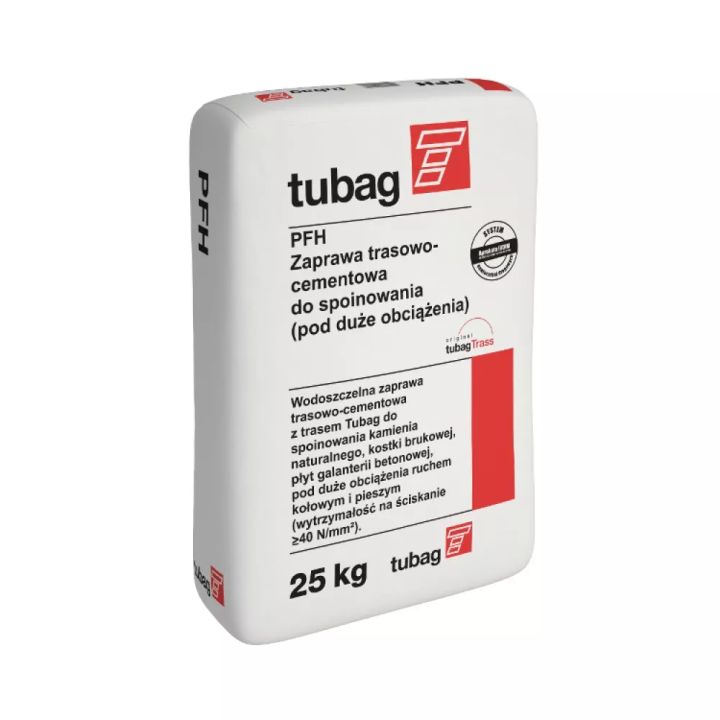 Tubag - zaprawa trasowo-cementowa do spoinowania PFH 40 MPa