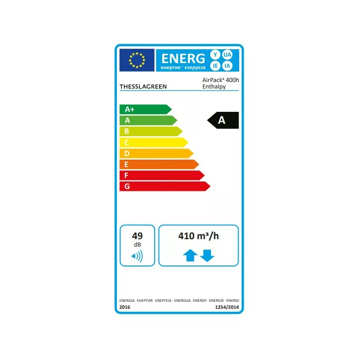 Thessla Green - rekuperator Air Pack4 400h Enthalpy