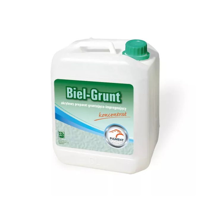 Pigment - grunt do podłoży sypkich i porowatych Biel-grunt