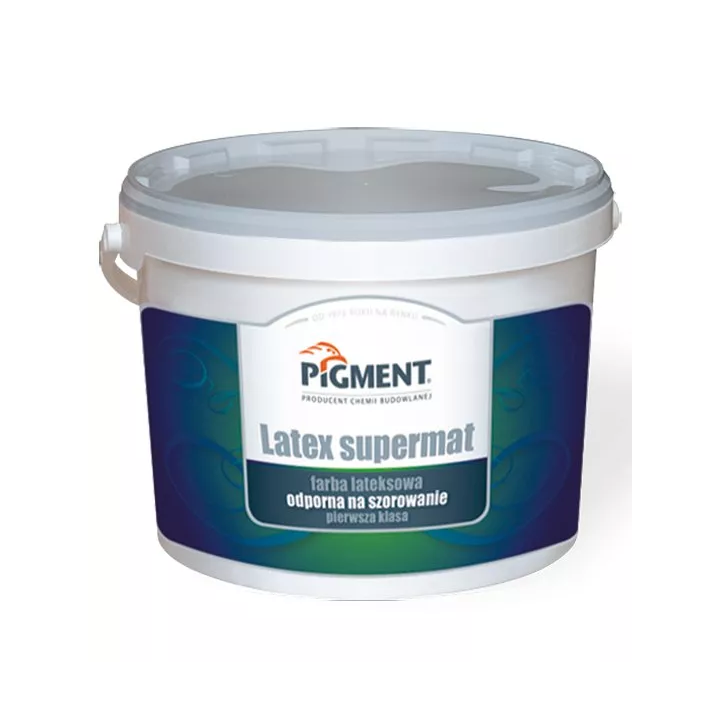 Pigment - farba lateksowa głęboko matowa Latex Supermat