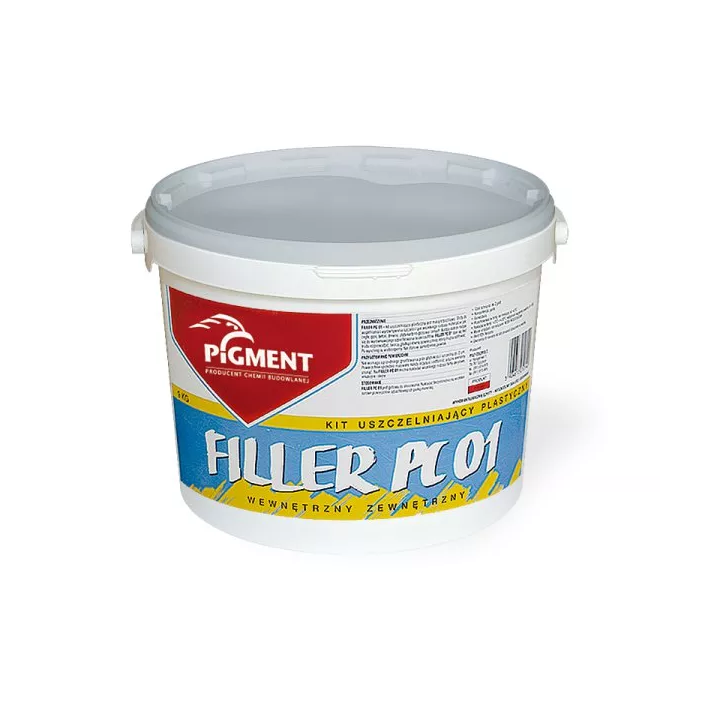 Pigment - akrylowa masa szpachlowa o zwiększonej wytrzymałości Filler PC 01