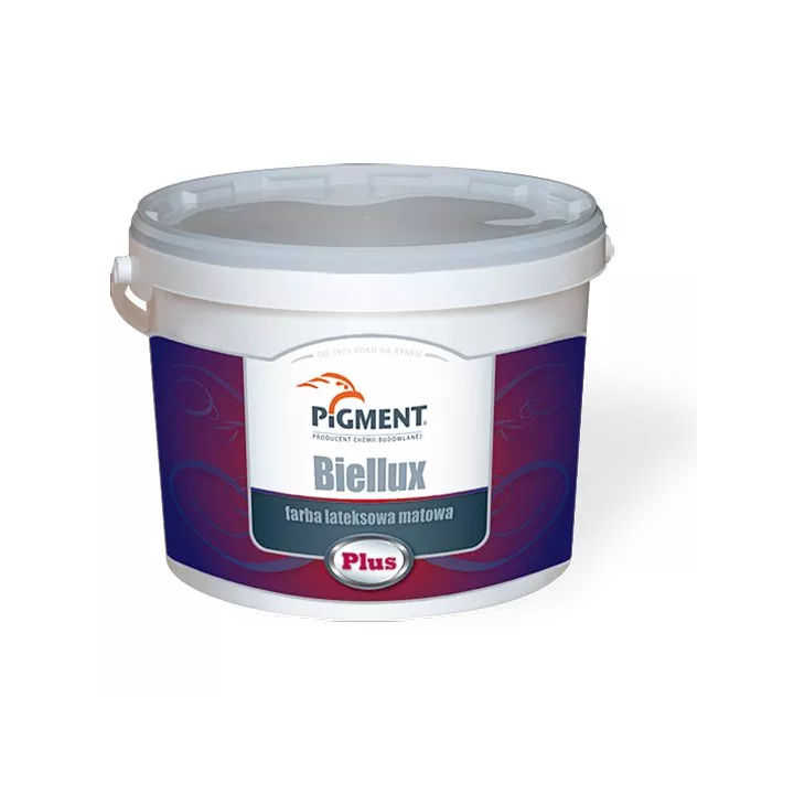 Pigment - farba lateksowa do ścian i sufitów Biellux Plus
