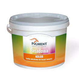 Pigment - akrylowa farba, gotowe kolory Farba Fasadowa Kolor