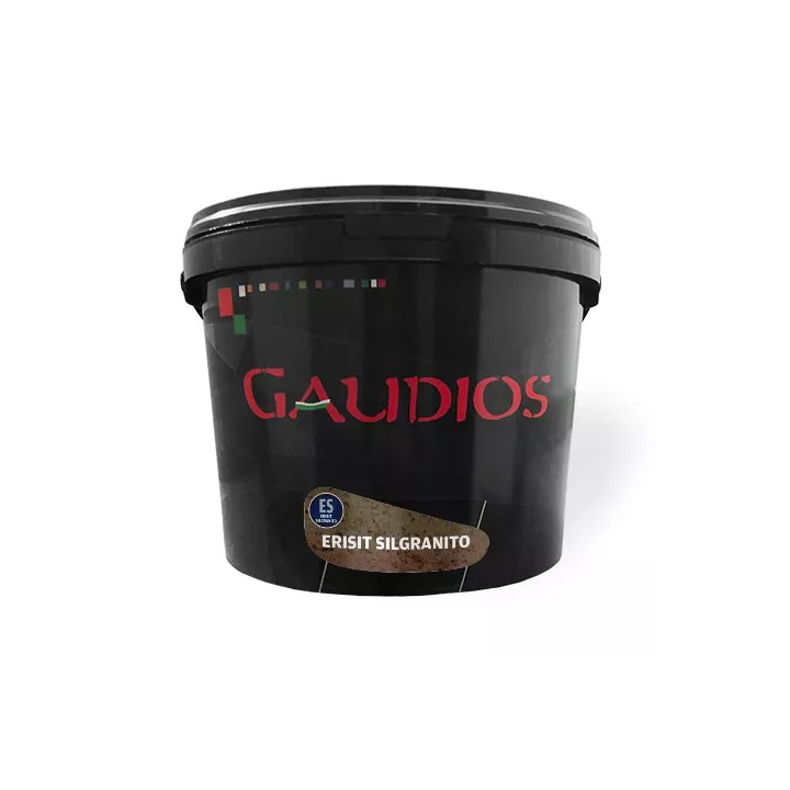 Gaudios - tynk dekoracyjny strukturalny z efektem granitu Erisit Silgranito