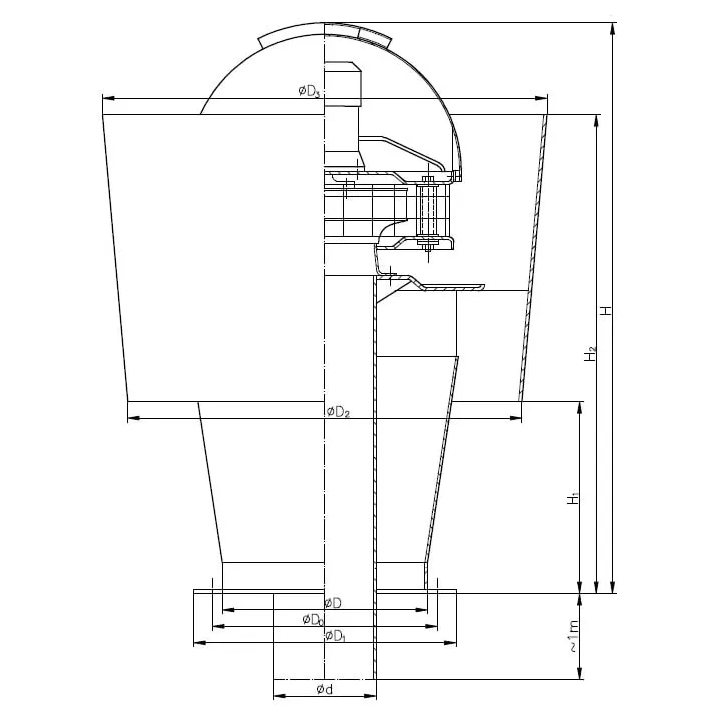 Metalplast - wywietrzak zespolony przeciwwybuchowy standardowy W-z-Ex