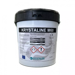 Krystaline - zaprawa wysokowytrzymałościowa wodoodporna do betonu Krystaline M60