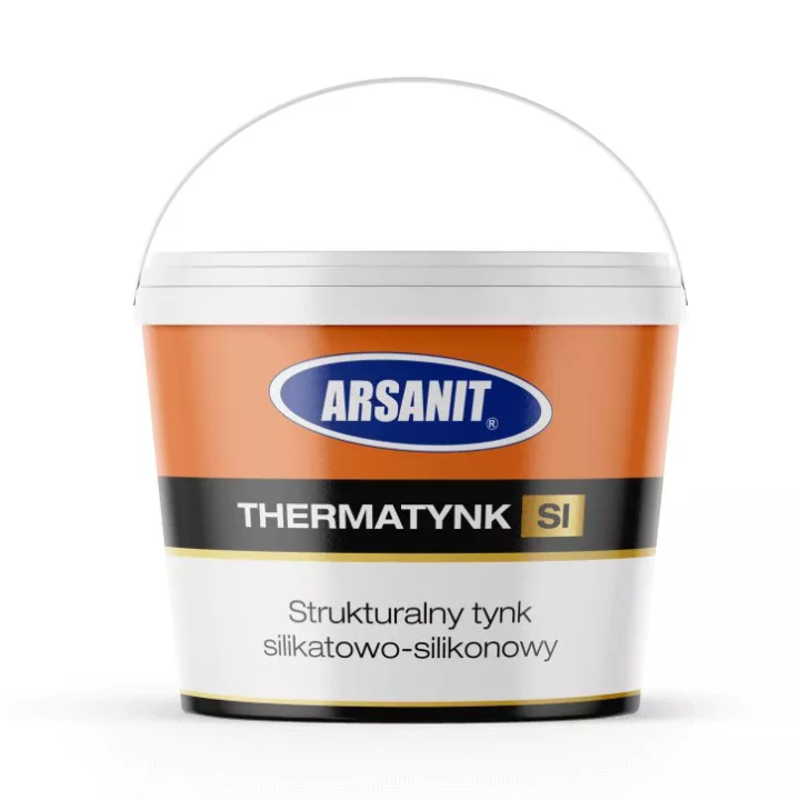 Arsanit - tynk silikatowo-silikonowy strukturalny Thermatynk SI