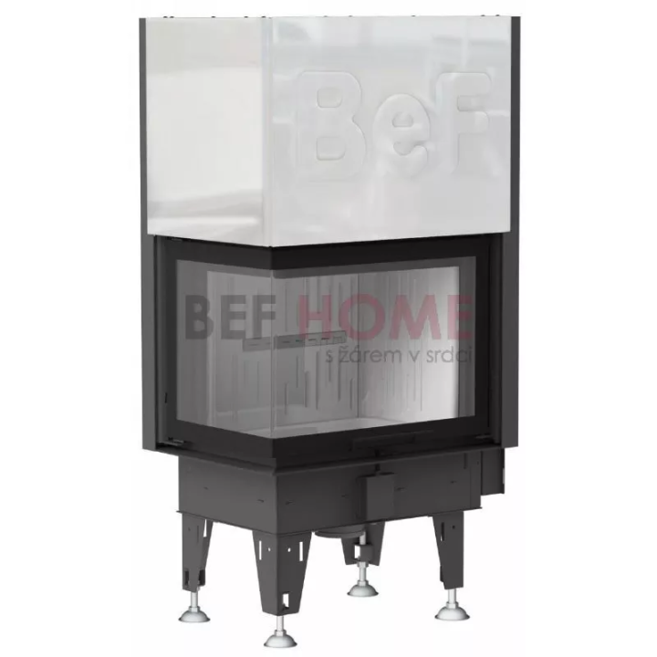 BeF - wkład kominkowy z płaszczem wodnym BeF Aquatic WH V 80 CL
