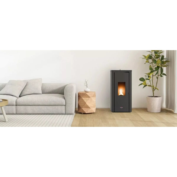Cadel - piecyk na pellet Pegaso Vera 7,0 kW bordowy